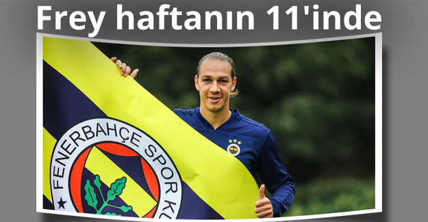Fenerbahçeli Frey haftanın 11'inde