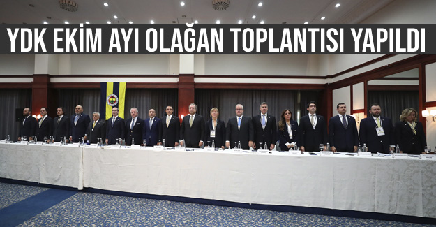 YDK EKİM AYI OLAĞAN TOPLANTISI YAPILDI..