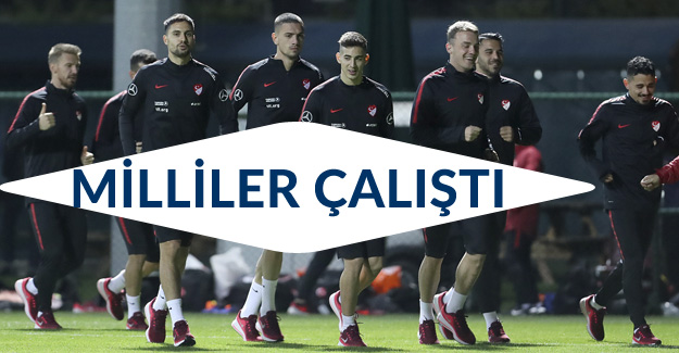 A Milli Takım, Riva'daki ilk çalışmasını yaptı