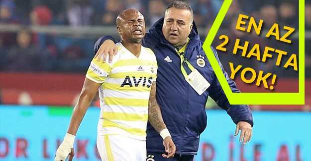 Andre Ayew 2-3 hafta sahalardan uzak kalacak