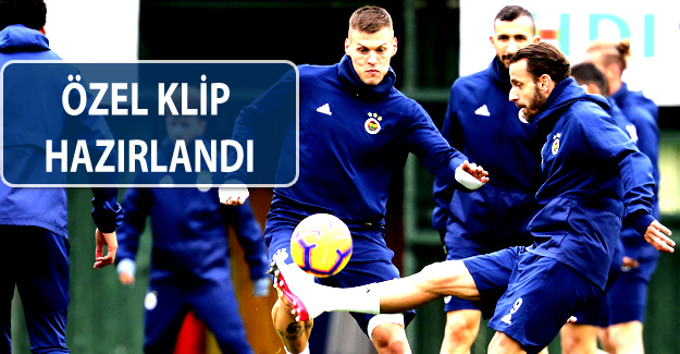 Fenerbahçeli futbolcular derbiye özel hazırlanıyor