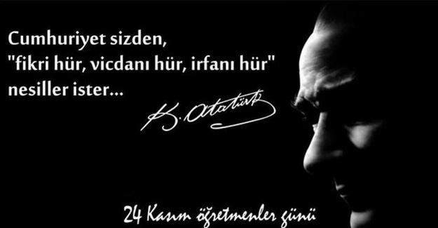 Öğretmenler Günü Kutlu Olsun..