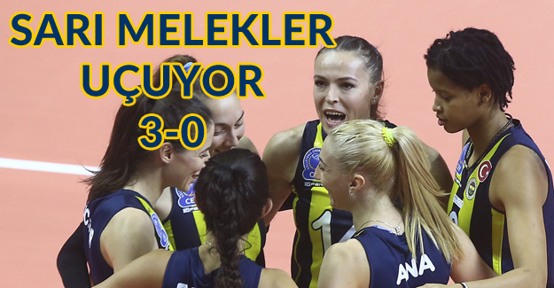 Sarı Melekler, Türk Hava Yolları’nı 3-0 ile geçti