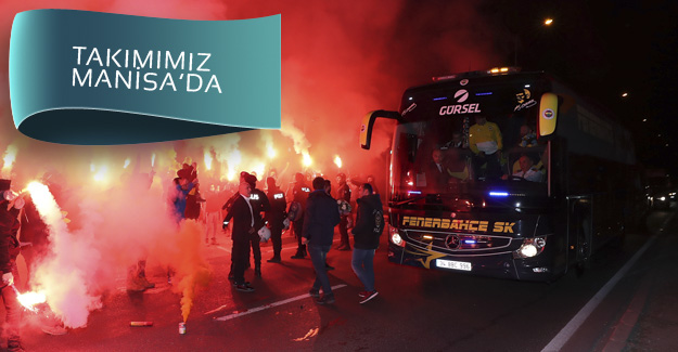 Fenerbahçemize muhteşem karşılama