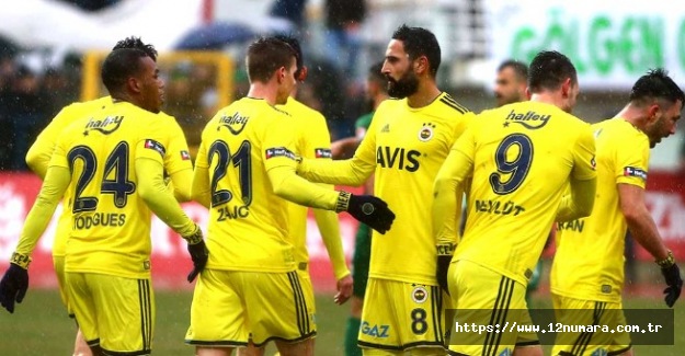 GMG Kırklarelispor 0-3 Fenerbahçe