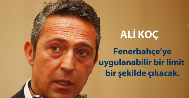 Başkan Ali Koç: Hazine garantili borçları ben de imzalarım