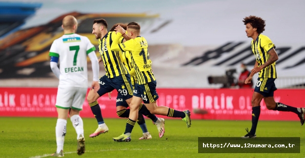 Fenerbahçe 2-1 Aytemiz Alanyaspor