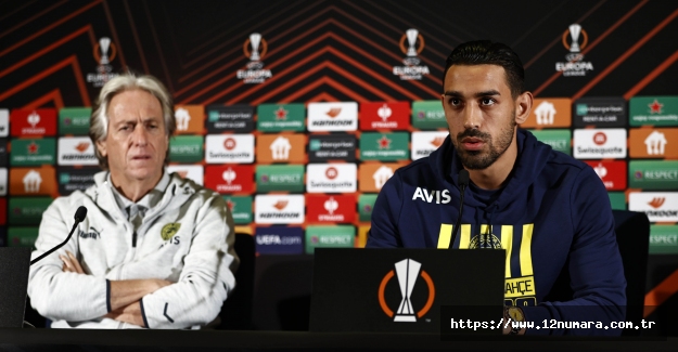 Jorge Jesus ve futbolcumuz İrfan Can Kahveci, Rennes maçı öncesi açıklamalarda bulundu