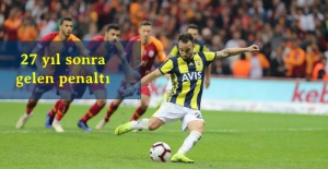 Fenerbahçe 27 yıl sonra penaltı kullandı