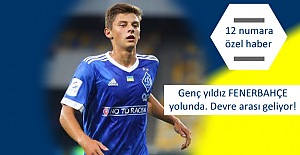 Fenerbahçe için Vitaliy Mykolenko...