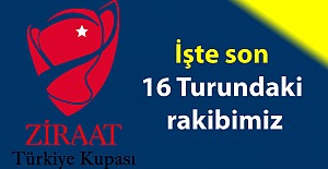 Fenerbahçemizin Ziraat Türkiye Kupası Son 16 Turundaki rakibi belli oldu..