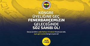 Kongre Üyeliğine Geç Fenerbahçemizin Geleceğinde Söz Sahibi Ol!