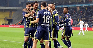 Fenerbahçe'miz çeyrek final biletini iki golle aldı